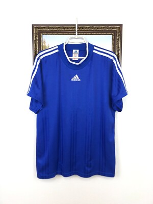Vintage 90's Adidas Football Template Shirt Soccer Mens Jersey