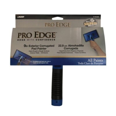LINZER 9'' PAD PAINTER PAINT APPLICATOR PRO EDGE - EXTERIOR CORRUGATED -EXT WALLS