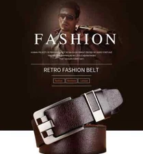Men Belt Male High Quality Leather Belt Men Male Genuine Leather Strap Luxury 