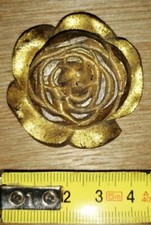 VIT - ORNEMENT ANCIEN Rosace rose en bronze pour meuble