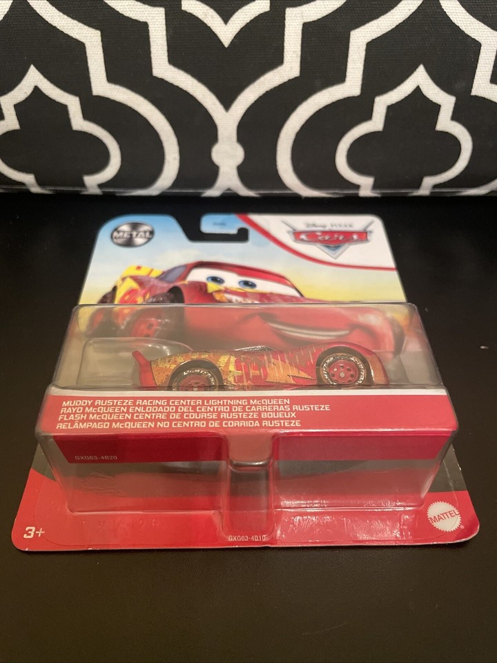 Disney Pixar Cars Muddy Rust-Eze Racing Center Lightning McQueen | eBay