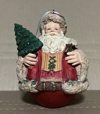 Vintage Jolly Victorian Santa Special Edition Hallmark Keepsake Ornament 1996