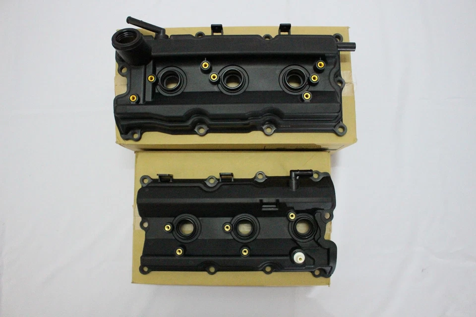 Juego de cubiertas de válvula OEM Nissan 350Z Infiniti G35 M35 FX35 2003-2008 VQ35DE V6 3,5 L Foto 4 de 4