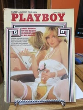 Playboy Magazine April 1975 Centerfold Intact Victoria Cunningham -FREE SHIPPING
