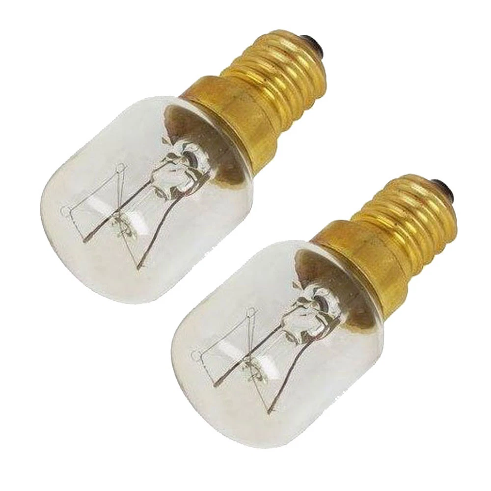 2 x Lamp Light Bulb for Tricity Bendix Ikea LG Oven Cooker E14 SES 25w