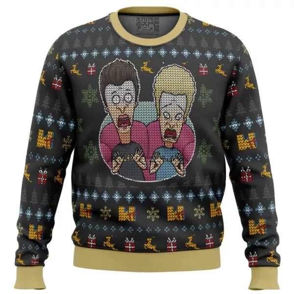 Beavis and deals butthead sweater