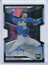 2023 Elite Extra Edition Die Cut Autographs Alonzo Tredwell Auto 179/399  Astros