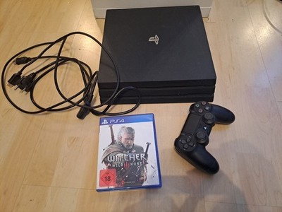 Sony PlayStation 4 Pro 1TB Spielkonsole - Schwarz, Spiel Und Controller