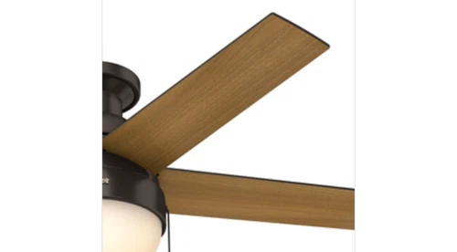 Hunter Fans - Anslee 46 Inch Low Profile Ceiling Fan with LED Light Kit and Pull - Picture 4 of 4