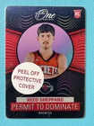 Reed Sheppard 2024-25 Panini One And One SSP Permit To Dominate RC #10