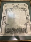 Framed Memorial Roster of New Hampshire 1st Reg Sharpshooters(Berdan) Co E