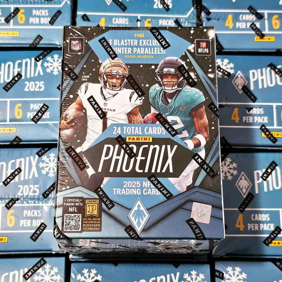 2025 Panini NFL Phoenix Football Blaster Box PICK QTY Winter Parallels IN HAND