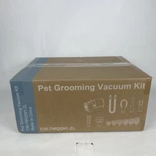 Pet Grooming Kit And Vacuum Kit CW-TMQ5N1-2L 13 Piece Set Clippers Vacuum