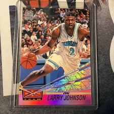 1993-94 Topps Stadium Club - Beam Team Larry Johnson #15