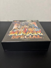 Fatal Fury Special SNK Neo Geo AES Box Manual Tested Japan A3914
