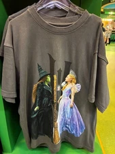 Universal Studios 2025 Wicked Movie Glinda & Elphaba Shirt NWT
