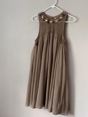 moulinette soeurs beaded dress Moulinette Soeurs Mulberry Road wood beaded shift dress