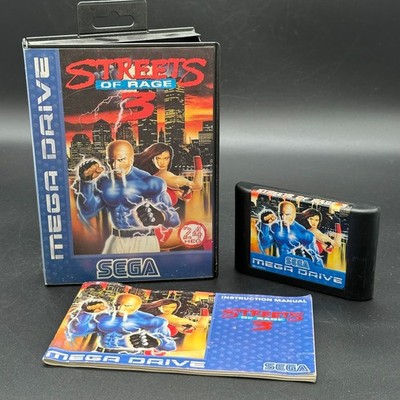 Streets of Rage 3 Sega Megadrive Mega Drive  OVP CIB