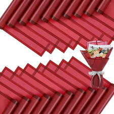 20 Sheets Flower Wrapping Paper - Waterproof Floral Bouquet Packaging Paper for