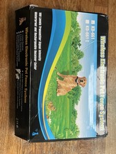 Système de clôture électrique pour chien collier de confinement électronique sans fil caché pour animaux de compagnie