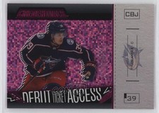 2023 Credentials Debut Ticket Access Horizontal Pink /25 Tyler Angle #134 18nr