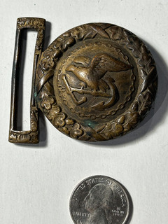 Vintage U.S. Naval Officer's Belt Buckle
