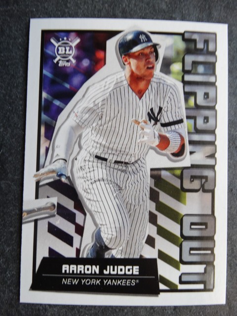2020 Topps Big League #FO-11 Aaron Judge New York Yankees Flipping Out Card