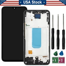 For Samsung Galaxy A34 5G SM-A346B/E/M Display LCD Touch Screen Digitizer Frame