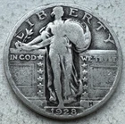 1928 P Silver Standing Liberty Quarter-INV#9080