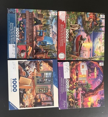9 Puzzle 1000 Pieces Each
