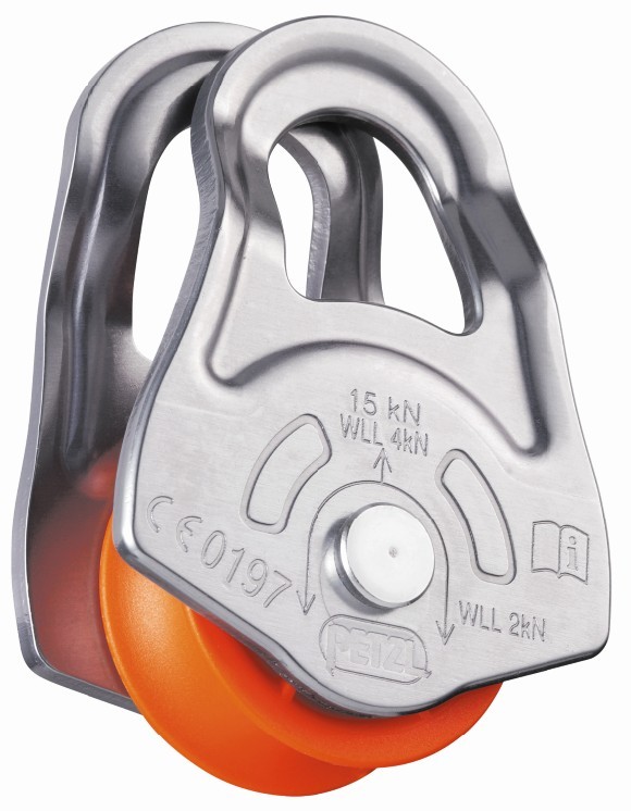 Petzl - Oscillante Seilrolle Spaltenrettung Umlenkrolle Haulen - Image 2