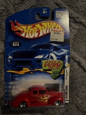 2002 Hot Wheels First Editions 12 of 42 Red  40 Ford Coupe Collector No. 024