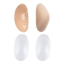 2 Pairs Shoulder Pads for Women Self Adhesive Transparent and Woman
