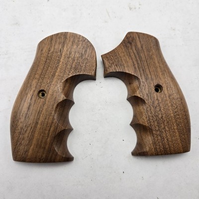 Used Colt Wood Grips Grip D Short Frame Detective Special Agent