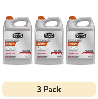 (3 pack Dex-Cool  Prediluted 50/50 Antifreeze/Coolant