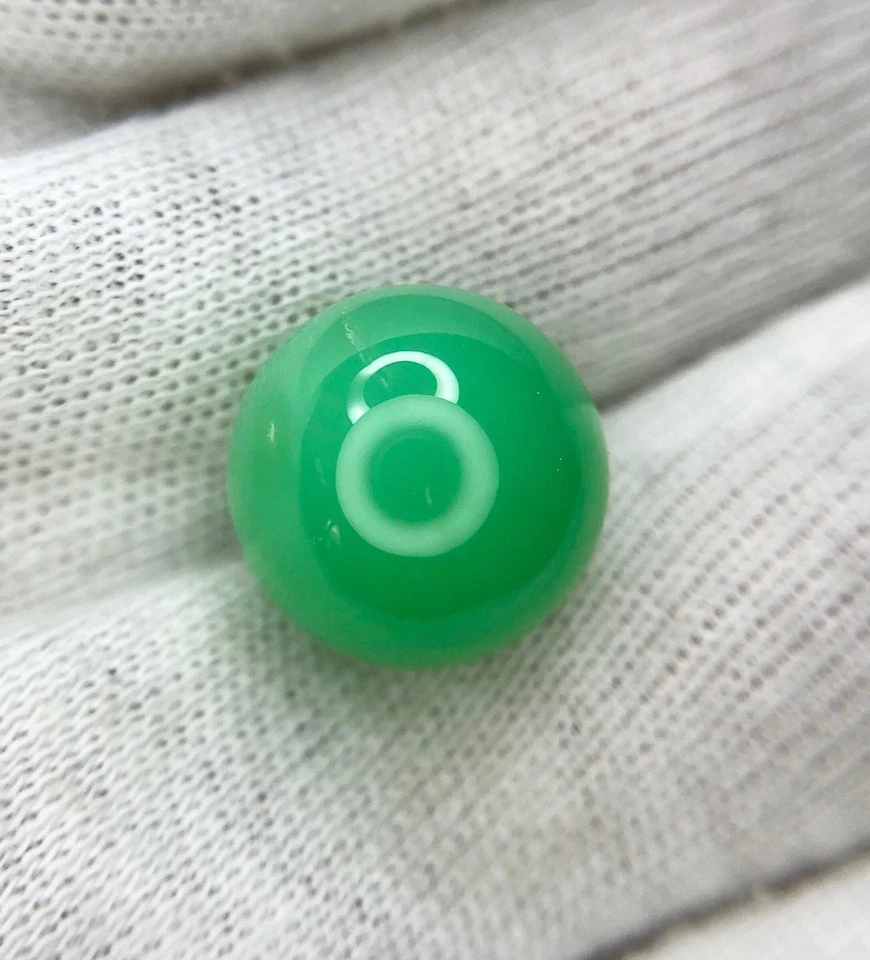 Bolas Crisoprasa Natural 13x13mm Cabujón 15,40 quilates Buena Calidad Foto 2 de 4