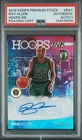 2019 Hoops Premium Stock Hoops Holo Ink Ray Allen PSA Auth Auto 9 POP 1!