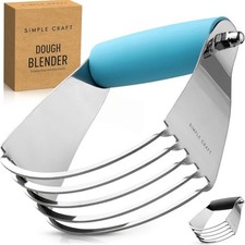 Simple Craft Pastry Cutter For Baking - Stainless Steel Pastry Blender Tool