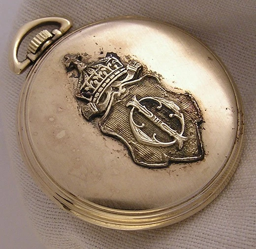 Military Omega 1902 Antique Swiss Pocket Watch KING Ferdinand Blazon Serviced - Image 2 of 4