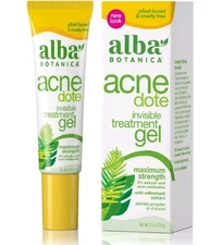 Alba Botanica Acnedote Maximum Strength Invisible Treatment Gel 0.5 Oz 