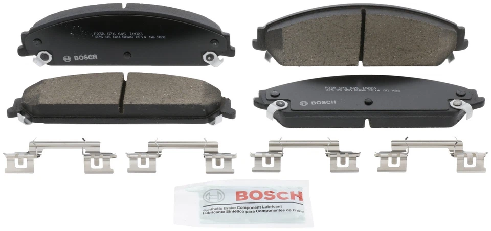 Bosch QuietCast Ceramic Brake Pad and Rotor Kit For 06-23 Dodge Charger Magnum - Imagem 2 de 4
