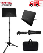 70IN Sheet Music Stand, Tall Music Stand for Sheet Music Height- Adjustable Musi
