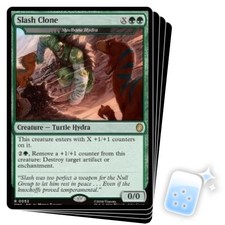PRESALE SLASH CLONE (STEELBANE HYDRA) X4 Teenage Mutant Ninja Turtles Eternal