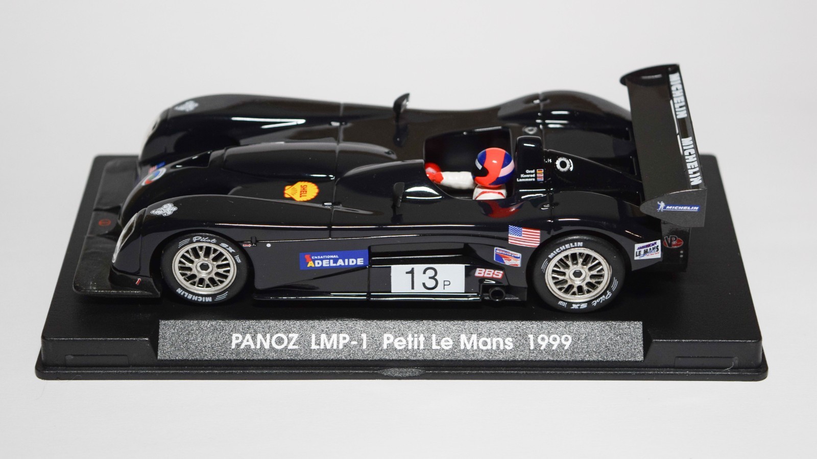NEW OLD STOCK 1/32 FLY SLOT CAR PANOZ LMP-1 PETIT LE MANS 1999 #13 A92