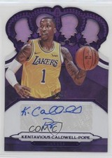 2018 Panini Crown Royale Purple 9/25 Kentavious Caldwell-Pope #CA-KCP Auto r4i