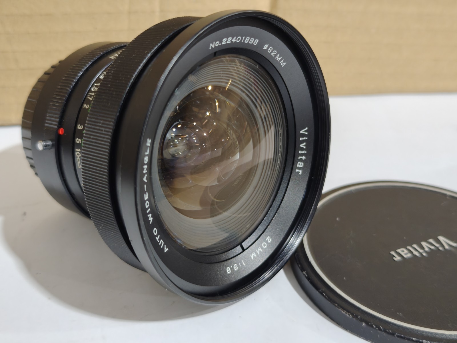 Vivitar Auto Wide-Angle 20mm F3.8 Lens. Please Read