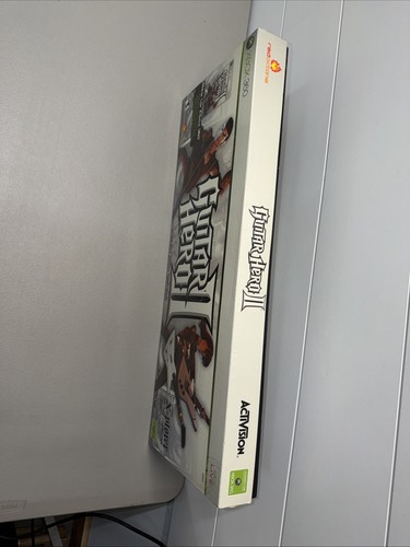 Guitar Hero 2 Bundle - Microsoft Xbox 360 Gitarre, Spiel & Gurt Originalverpackt! Getestet! - Bild 15 von 18