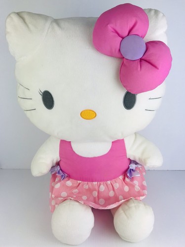 Sanrio Hello Kitty Jumbo Plush Stuffed Animal 2 Feet Tall - Picture 10 of 12