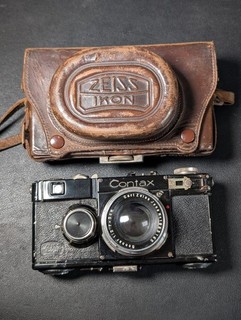 Zeiss Ikon Contax id Rangefinder Untested Sold As Seen