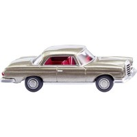 Wiking 014604 H0 Pkw Modell Mercedes Benz 250 Se Coupé, Nerzgrau-Metallic